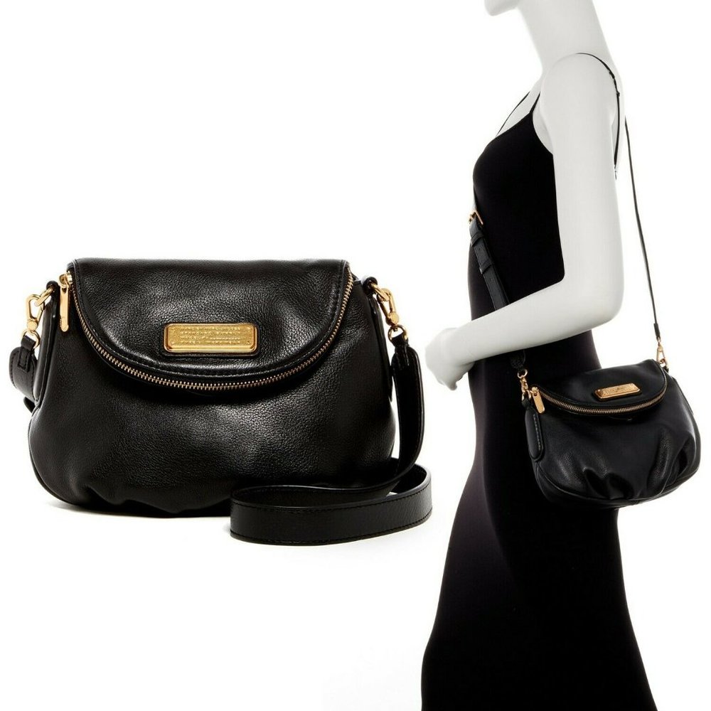 Marc Jacobs 'Mini Natasha' Leather Crossbody Bag